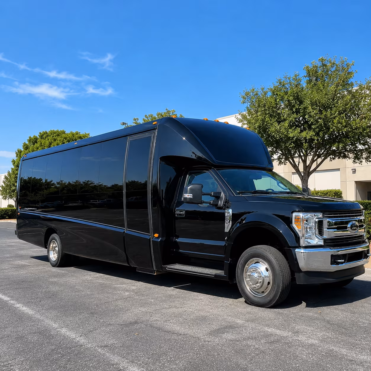 greenville charter bus rentals for airport transfers