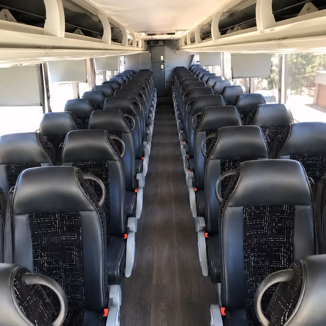 kingsport charter bus interior
