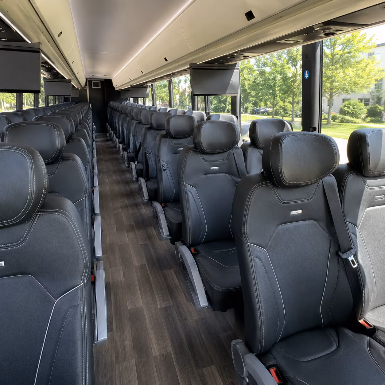 winston salem charter bus rentals for airport transfers