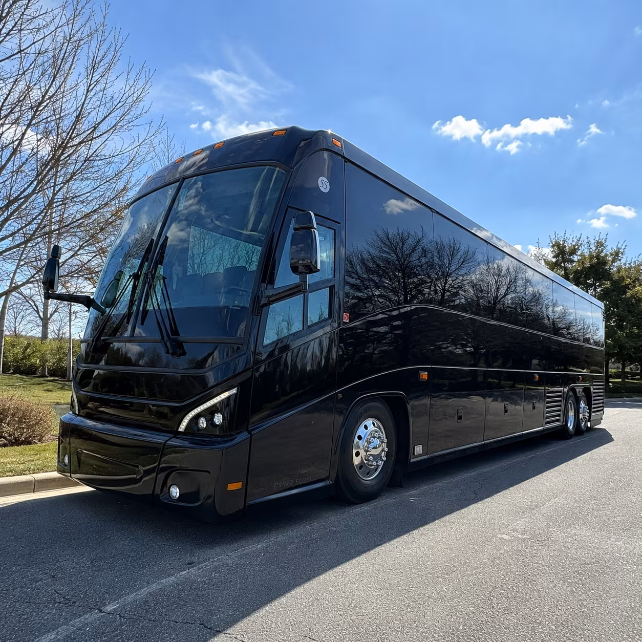winston salem private charter bus event transportation services