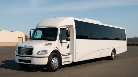 Exterior of Charter Bus Company Kingsport's 15 Passenger Minibus in Kingsport