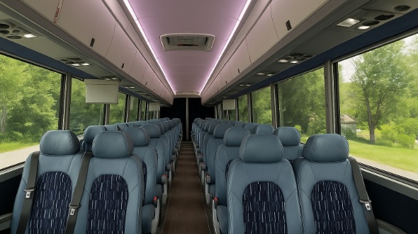 kingsport 15 passenger minibus inside