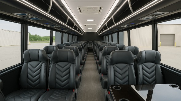 kingsport 20 passenger minibus inside