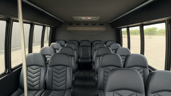 kingsport 25 passenger minibus inside