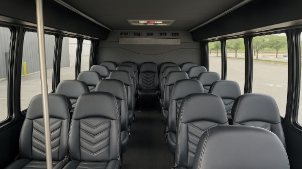 kingsport 30 passenger minibus inside
